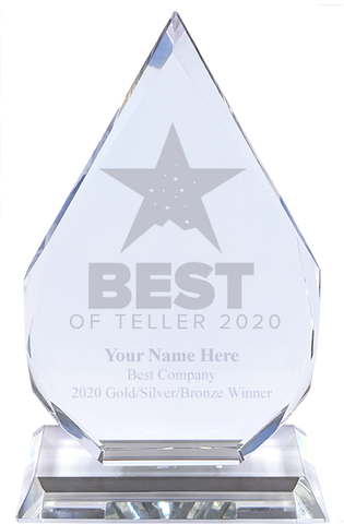 Best of Teller 2020 Engraved Diamond Award
